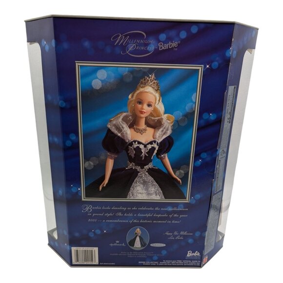 Collectible 2000 Special Millennium Edition Millennium Princess Barbie #24154 - Picture 3 of 13
